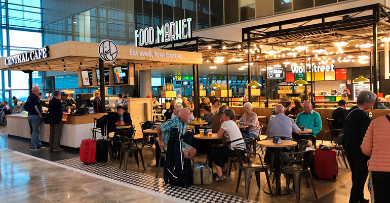 Ibersol Group opens a Food Market at Alicante Airport