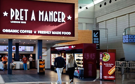 Ibersol Group opens the first Pret A Manger in Spain in Barcelona