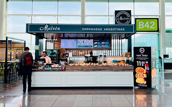 Ibersol travel inaugurates a new Malvón restaurant at barcelona airport